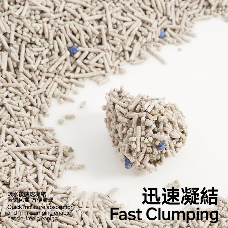 Coffee Tofu & Bentonite Clay 68%:32% Cat Litter (4 Bags)