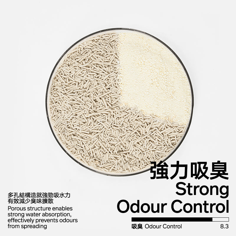 Cassava & Tofu 30%:70% Cat Litter (4 Bags)