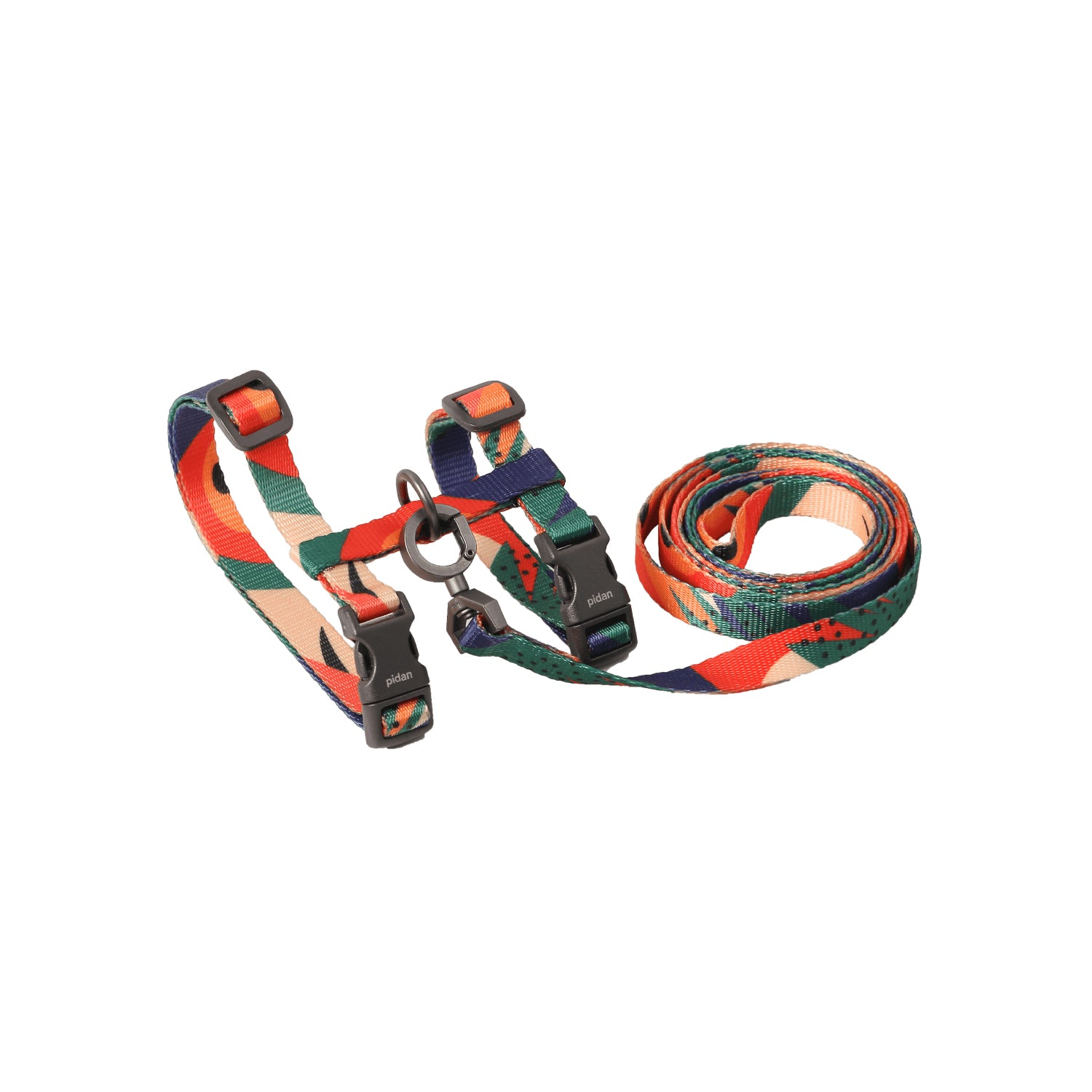 Cat Harness and Leash Set - Multicolour (Charity Sale)
